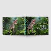 Dinosaurier T Rex jungle Jurassic World Gästebuch (Voll)