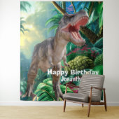 Dinosaurier T Rex Kids Jurassic World im Hintergru Wandteppich (Beispiel)