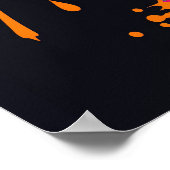 Dinosaurier T Rex kids Poster (Ecke)