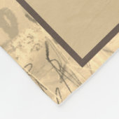 Dinosaurier T Rex Personalisierte Kinder Fleecedecke (Ecke)