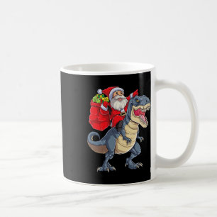 Dinosaurier T Rex Weihnachten Santa Jungen Männer  Kaffeetasse