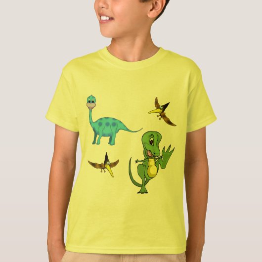 Dinosaurier-T - Shirt (Vorderseite)