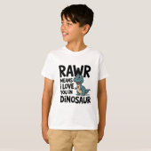 Dinosaurier T-Shirt (Vorne ganz)