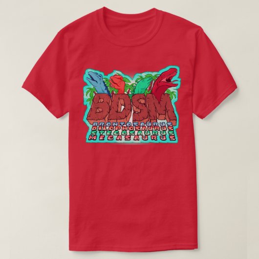 Dinosaurier T-Shirt (Design vorne)