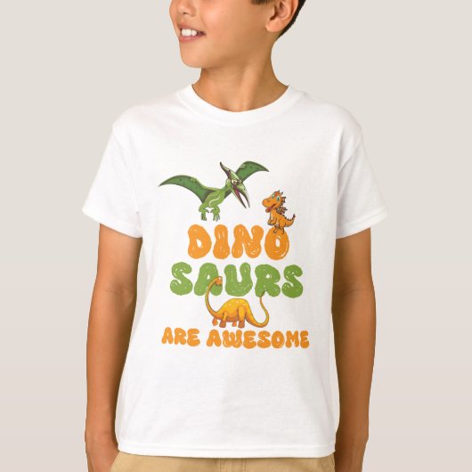 Dinosaurier T-Shirt (Vorderseite)