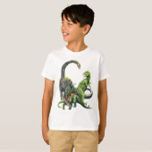 Dinosaurier-T - Shirt (Vorne ganz)