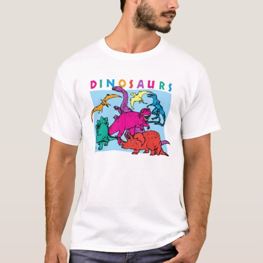 Dinosaurier-T - Shirt (Vorderseite)