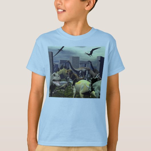 Dinosaurier T-Shirt (Vorderseite)