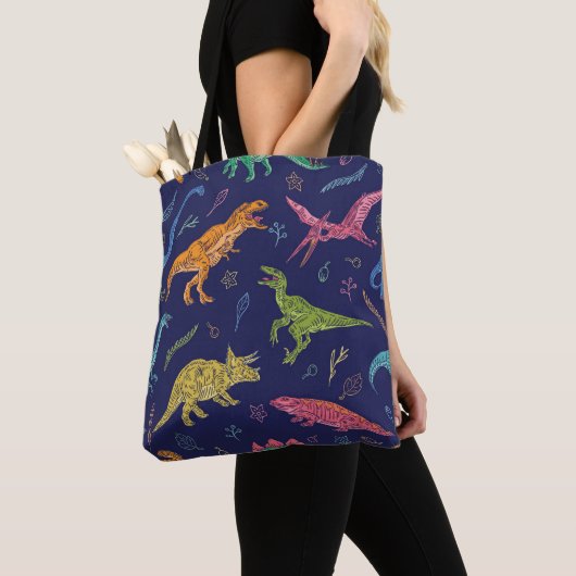 Dinosaurier Tasche (Von Nahem)