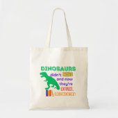 Dinosaurier Tasche Library Bag (Vorne)