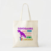 Dinosaurier Tasche Library Bag (Vorne)