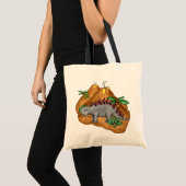 Dinosaurier-Taschen-Tasche Tragetasche (Vorderseite (Produkt))