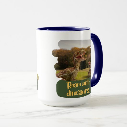Dinosaurier Tasse (VorderseiteRechts)