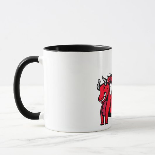 Dinosaurier Tasse (Links)