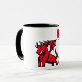 Dinosaurier Tasse (Vorderseite Links)