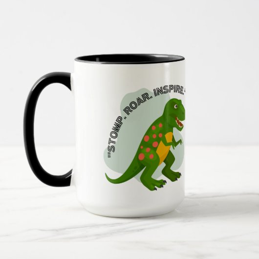 Dinosaurier Tasse (Links)