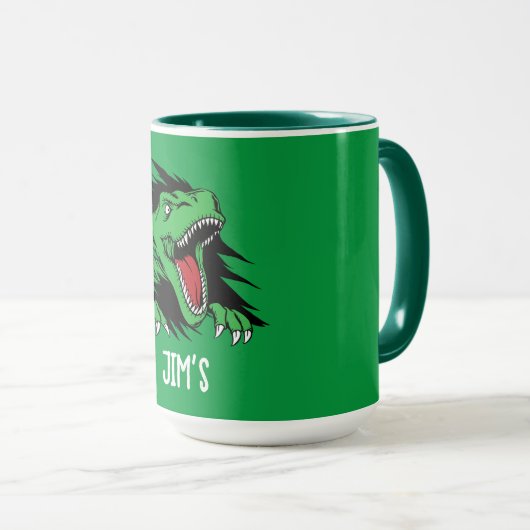 Dinosaurier Tasse (VorderseiteRechts)
