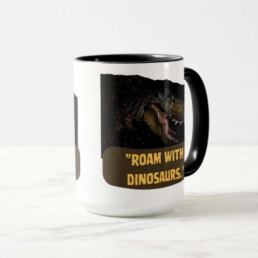 Dinosaurier Tasse (VorderseiteRechts)