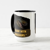 Dinosaurier Tasse (Vorderseite Links)