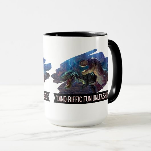 Dinosaurier Tasse (VorderseiteRechts)