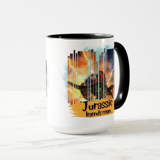 Dinosaurier Tasse (VorderseiteRechts)