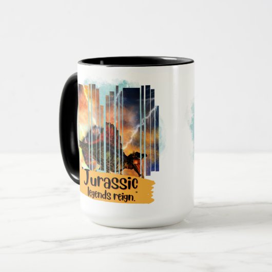 Dinosaurier Tasse (Vorderseite Links)