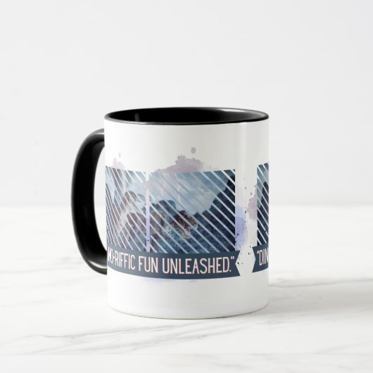 Dinosaurier Tasse (Vorderseite Links)