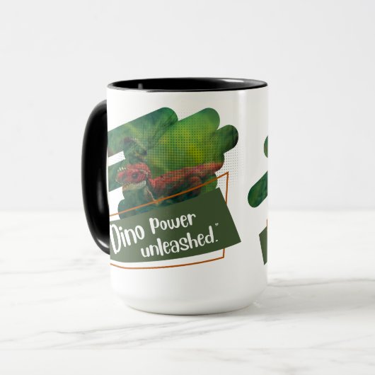 Dinosaurier Tasse (Vorderseite Links)