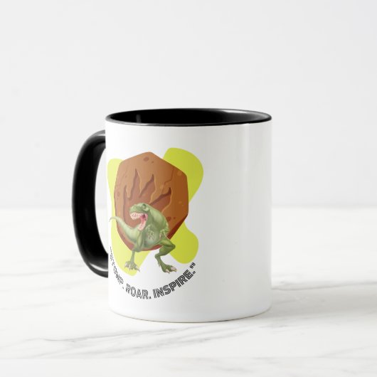 Dinosaurier Tasse (Vorderseite Links)