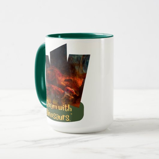 Dinosaurier Tasse (Vorderseite Links)