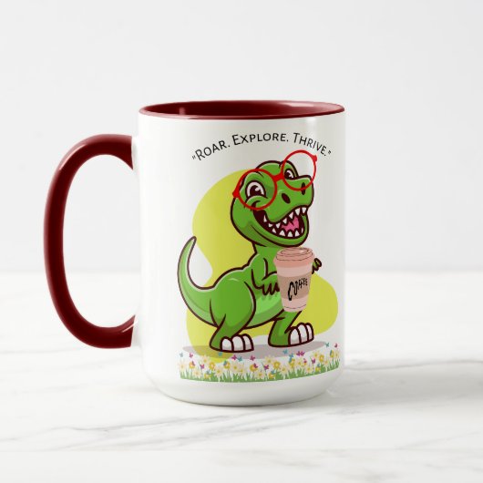 Dinosaurier Tasse (Links)