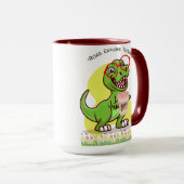 Dinosaurier Tasse (VorderseiteRechts)