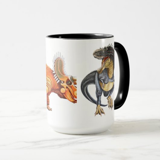 Dinosaurier Tasse (VorderseiteRechts)