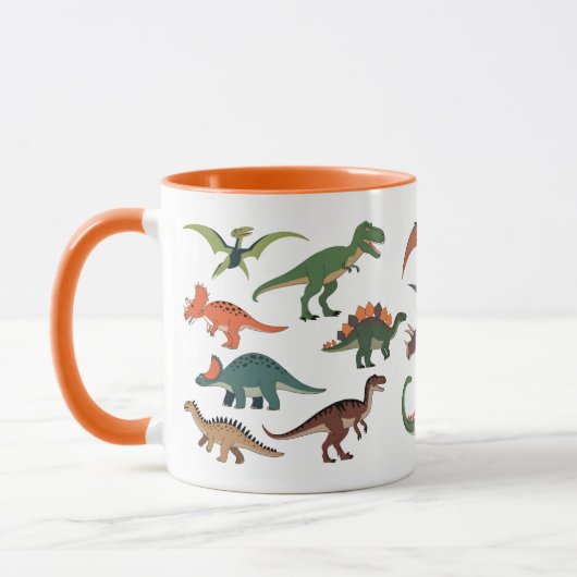 Dinosaurier Tasse (Links)