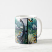 Dinosaurier-Tasse Kaffeetasse (VorderseiteRechts)