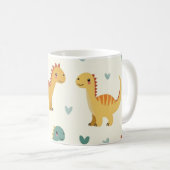Dinosaurier-Tasse Kaffeetasse (VorderseiteRechts)