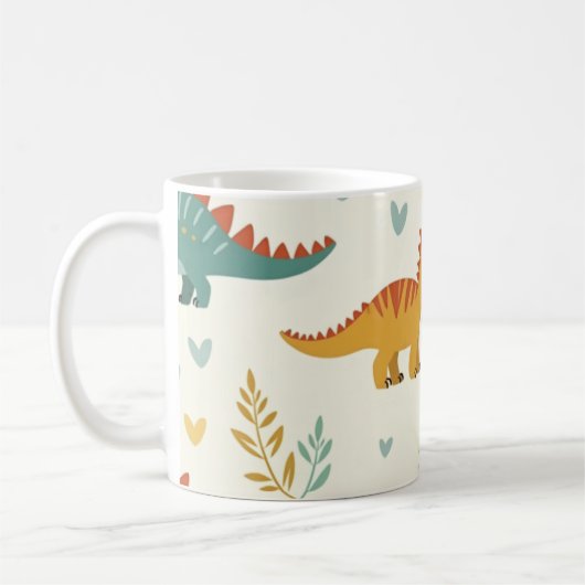 Dinosaurier-Tasse Kaffeetasse (Links)