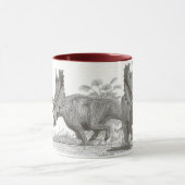 Dinosaurier-Tasse Pentaceratops Gregory Paul Tasse (Zentrum)