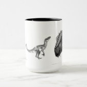 Dinosaurier-Tasse Tasse (Zentrum)
