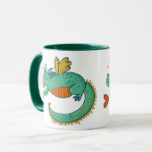 Dinosaurier-Tasse Tasse (Vorderseite Links)