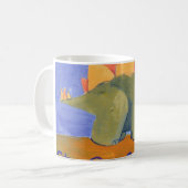 Dinosaurier-Tassen Kaffeetasse (Vorderseite Links)