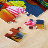 Dinosaurier Teaming up to Bake Cupcakes! Puzzle (Seite)