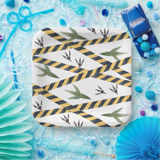 Dinosaurier-Teller Pappteller (Party)