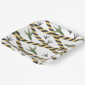 Dinosaurier-Teller Pappteller (Gewinkelt)