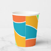 Dinosaurier thematisierte Kindergeburtsparty Perso Pappbecher (Rechts)