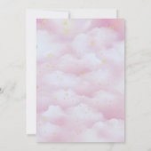 Dinosaurier Three Rex Girl Pink 3. Geburtstags-Par Einladung (Rückseite)