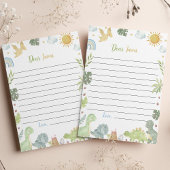 Dinosaurier Three Rex Time Capsule Note Card Dankeskarte