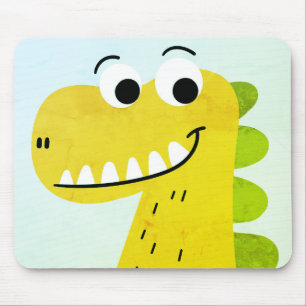 Dinosaurier, Tiere, Cartoon Mousepad