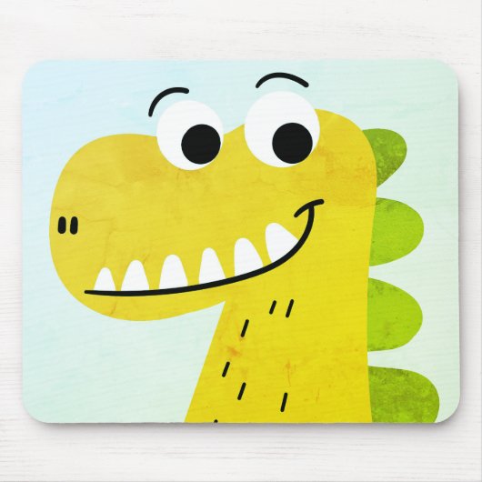 Dinosaurier, Tiere, Cartoon Mousepad (Vorne)