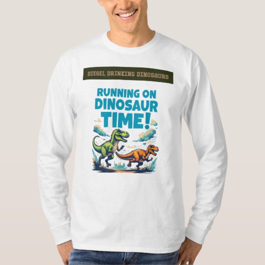 Dinosaurier Time T-Shirt (Vorderseite)